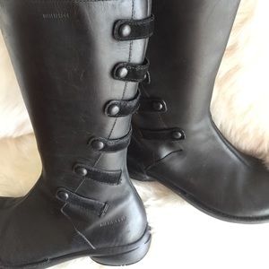NEW Merrel waterproof black leather boots
